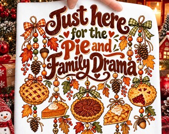 Thanksgiving Turkey PNG, Pumpkin Pie Charm Png, Thanksgiving Dinner Png, Pumpkin Pie And Family Drama Png, Thanksgiving Charm Bow Png