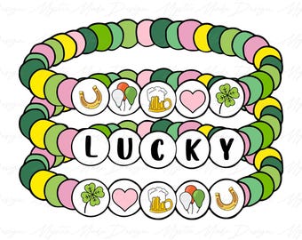 St Patrick’s Day Friendship Bracelet Png, St Patricks Day png, Lucky Shamrock png, St. Patrick's Day Png, Saint Patricks Day Png, Irish Day