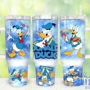 ARCHIVOS DIGITALES Vaso de 40 oz con personaje de dibujos animados (Png), Vaso de 40 oz con dibujos animados (Png), Envoltorio para vaso de 40 oz con personajes de películas, Vaso de 40 oz con pato (Png)