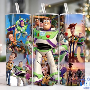 Cartoon Characters 20oz Tumbler Png, Cartoon Tumbler 20oz Png, Cartoon 20 oz Tumbler Wrap, Movie Characters 20 oz Skinny Tumbler Png