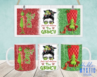 Christmas Mug Wrap, Merry Christmas 11oz & 15oz Mug Template, Christmas 11oz Mug Png, 15oz Mug Png, Coffee Mugs Png, Mug Press Designs Wrap