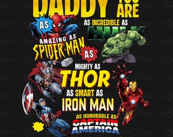 Best Dad Ever Png, Superhero Dad Png, Hero Dad Png, Super Dad Png, Fathers Day Png, Father Hand Png, Dad and Son Png, Hero Squad Png