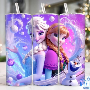 Cartoon Characters 20oz Tumbler Png, Cartoon Princess Tumbler 20oz Png, Cartoon 20 oz Tumbler Wrap,Movie Characters 20 oz Skinny Tumbler Png