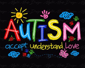 Autism Accept Understand Png, Autism Puzzle Png, Autism Awareness Png, Autism Be Kind png, Autism Ribbon Png, Autism Month Png, Autism Kids