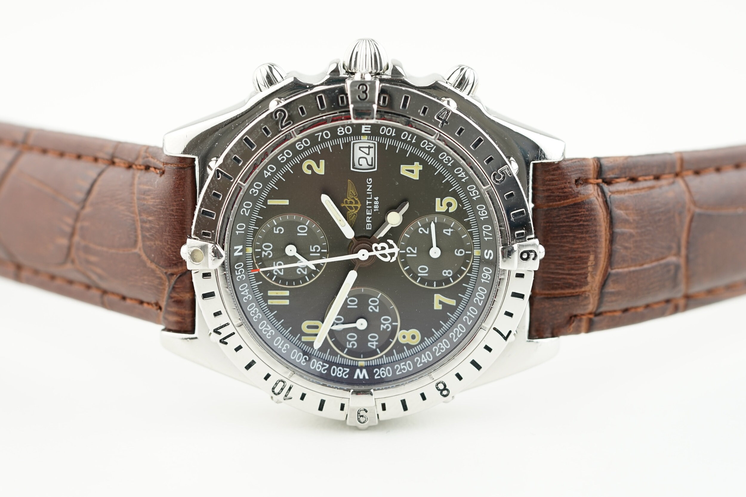 Breitling chronomat top longitude gmt