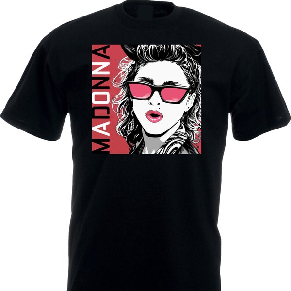 Madonna T-Shirt, The Celebration Tour 2023 Concert Pop Art Music Retro 70s 80s 90s Singer Material Girl Unisex Adult Kids Tee Top.