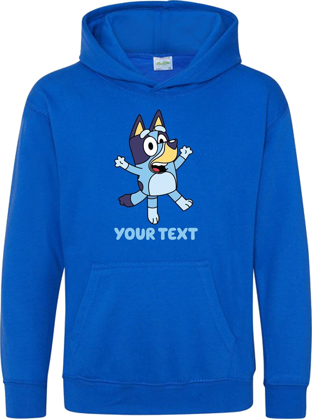 Bluey Bingo Hoodie, Animation Hood, Bluey and Bingo Cartoon Character Hood, Era