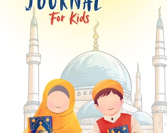 Ramadan Journal for Kids: Printable Islamic Planner (Digital Download PDF)