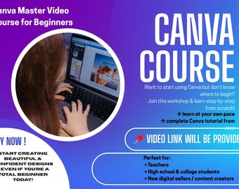Curso avanzado de edición de vídeo con Canva para principiantes (curso online)