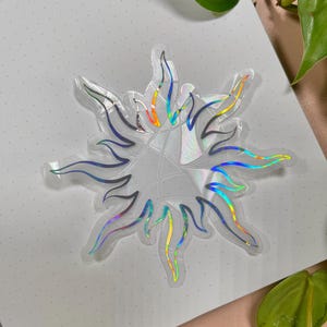 Zonnevanger, raamdecoratie, regenboog, raamfolie, raamsticker, selecteerbare 3 varianten, holografisch, zonnevanger, zon, lente