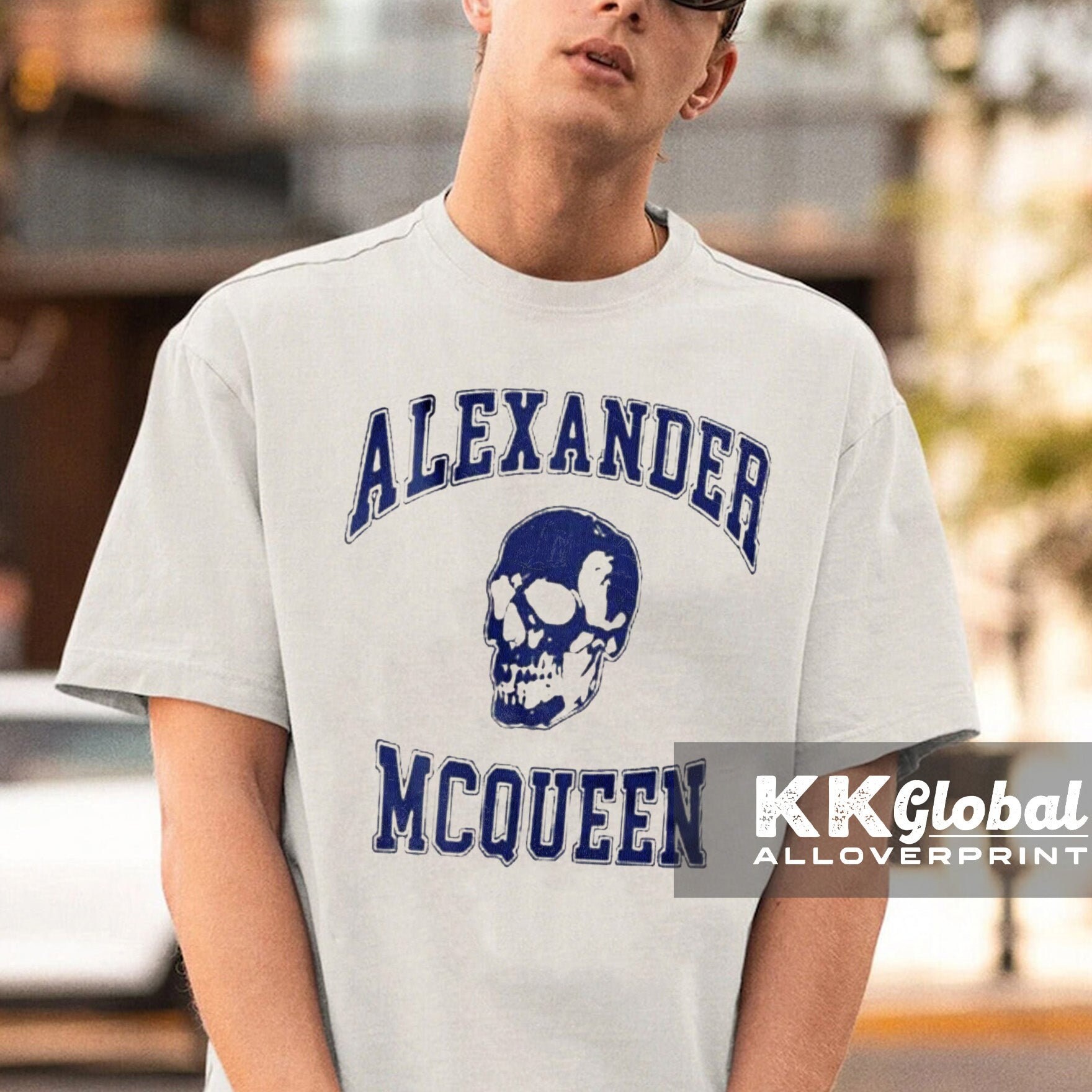 Shop alexander mcqueen Skull Unisex Wool Street Style Logo Scarves