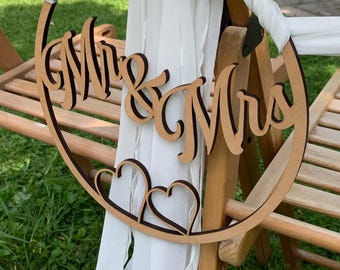 Wedding wreath, various sizes from 10-30 cm, decoration, Mr & Mrs wreath, MrMrs Wedding, wedding gift, bride and groom