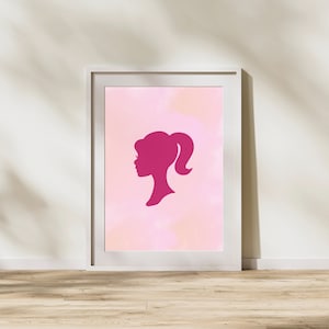 Barbie Vibe Wall Art Set of 3 Etsy