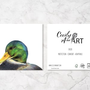 Duck birthday card, blank greeting cards, Duck gifts, Duck prints, Spiritual card