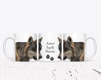 Wolf Becher, Natur Geschenk, Wolf-Liebhaber, Krafttier, spirituelles Geschenk, Geschenke für sie, 11oz/15oz Keramikbecher