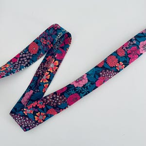 Liberty Tana Lawn Ciara 1” 25mm Bias Binding Tape Floral Different Colours