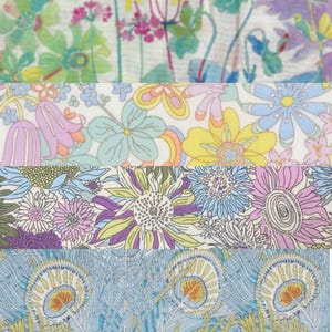 Liberty Tana Lawn Fabric Bundle Classic Pastels Set