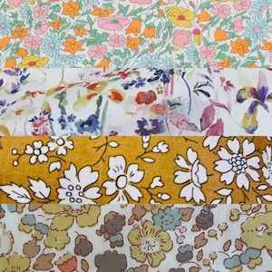Liberty Tana Lawn Fabric Bundle Classic Sunny Yellows Set