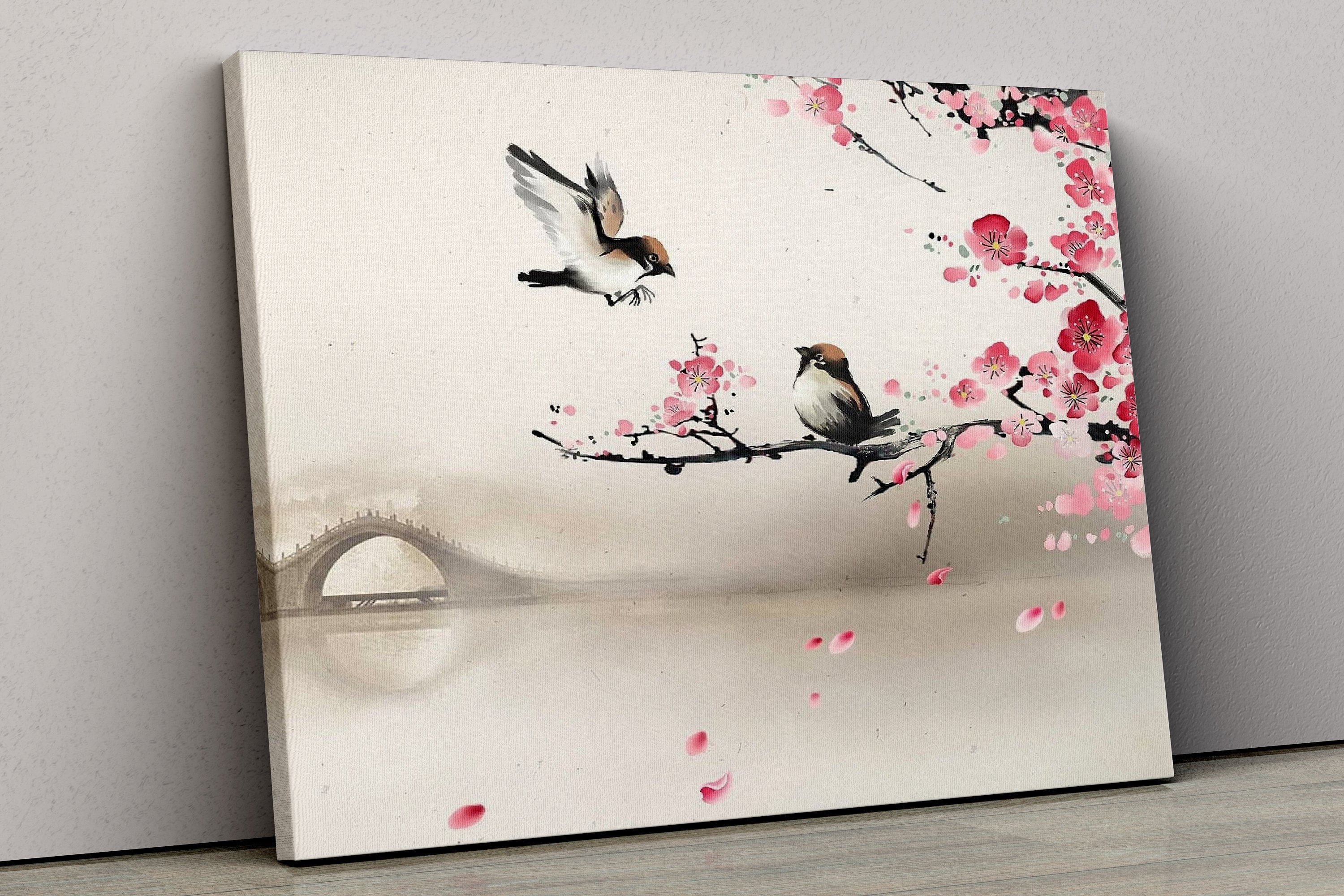 Cherry Blossom Wood Block Printing Kit / Printmaking Kit/ 