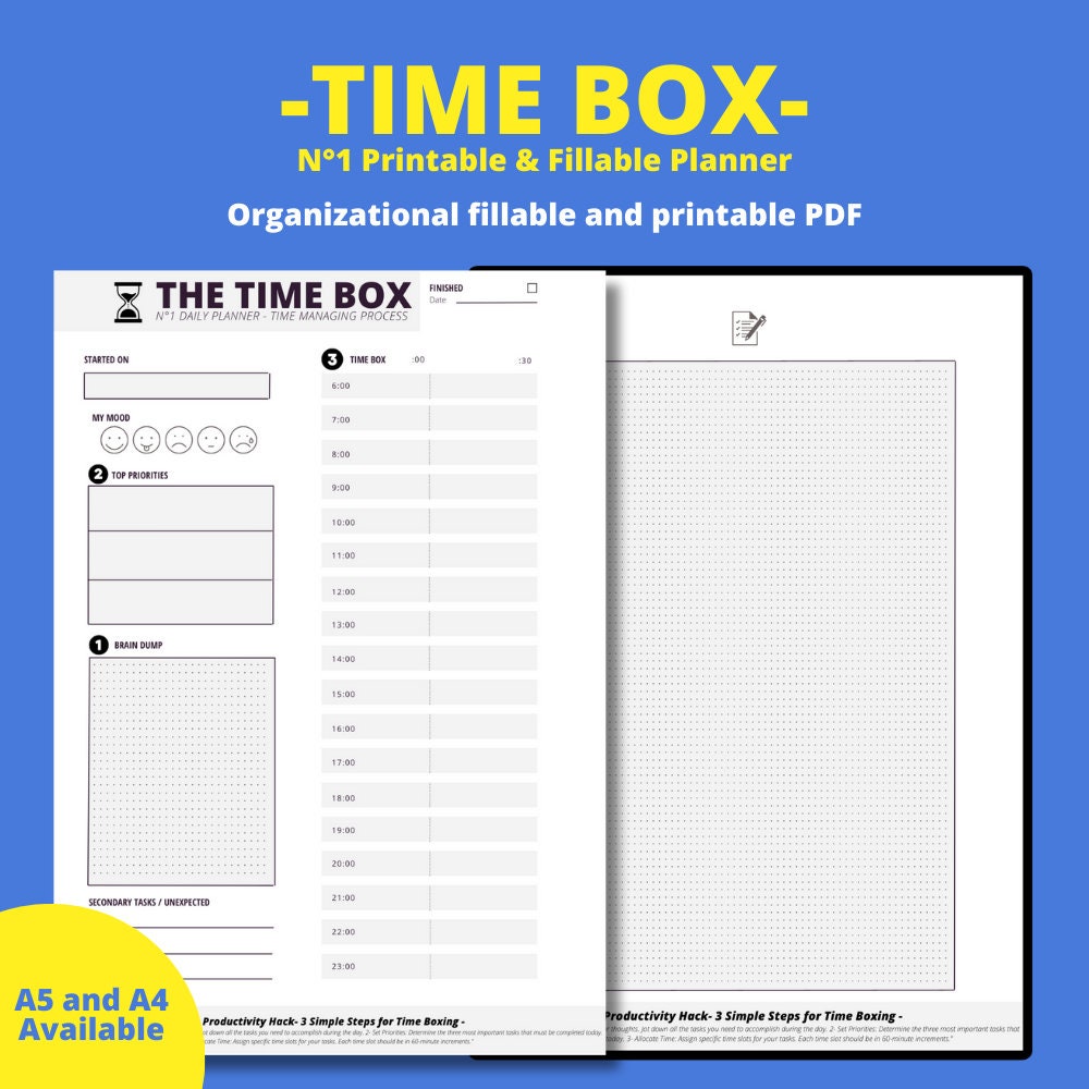 Musk Algorithm Printable Time Management Printable PDF | Elon Musk Time Boxing Technique ...