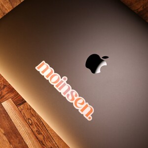 Vinyl Laptop Sticker Moinsen Bild 7