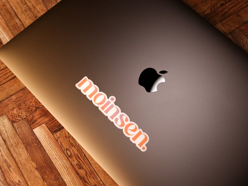 Vinyl Laptop Sticker Moinsen Bild 7