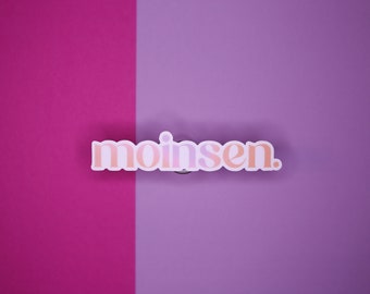 Vinyl Laptop Sticker "Moinsen"