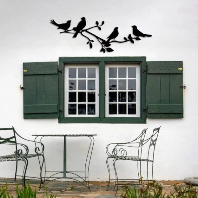 Metal Wall Art Birds - Etsy