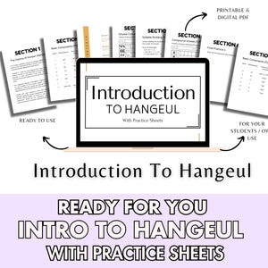 Master Hangeul Basics: Pronunciation, Writing and Practice Worksheet | Learn Korean Alphabet Fast!