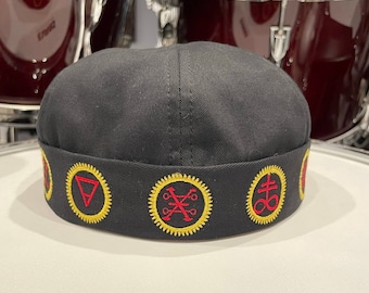 The Anarchist Skull Cap - Etsy