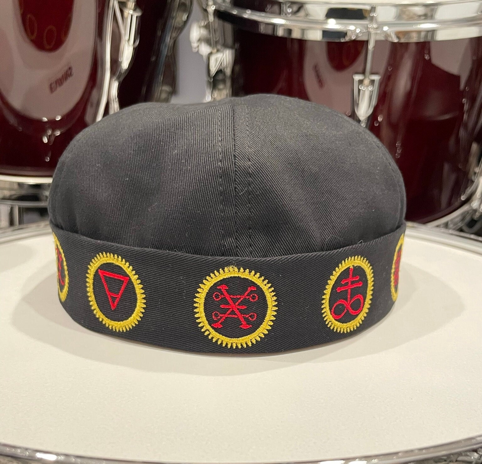 The Anarchist Skull Cap - Etsy