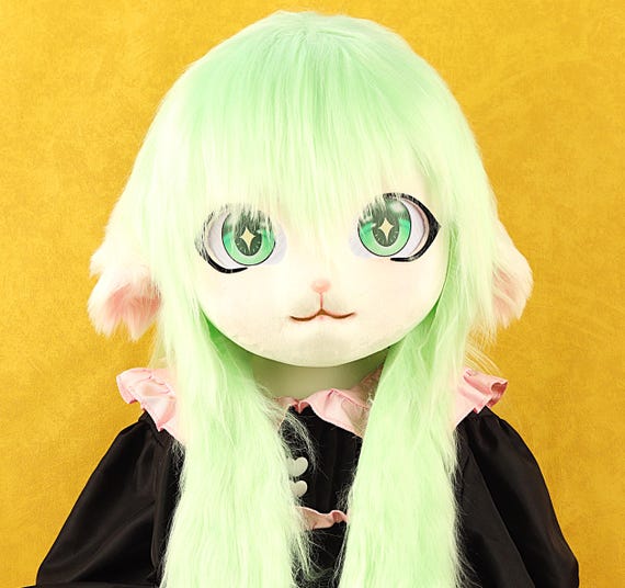 クマ 一体型着ぐるみ コスプレ マスク ケモノ ケモノ 着ぐるみ コスプレ ファーマスク クマ - メルカリ