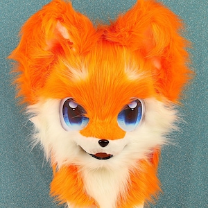 Dog Kemono Fursuit Head Kemono Dog Furry Head Cute Cosplay Furry Mask Animal Themed Mask Cheap Kemono Fursuit Premade Unique Gifts Halloween