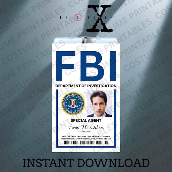 フォックス・モルダー FBIバッジ | X-ファイルTVシリーズに