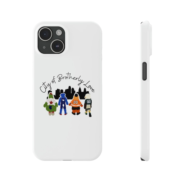 PHILLY MASOCT - City of Brotherly Love - Slim Phone Cases