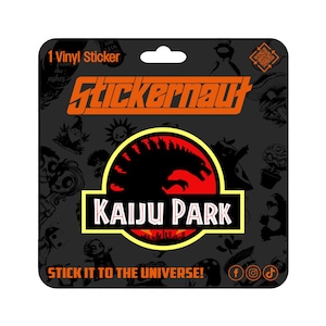 Wasserfester Vinyl-Aufkleber | Kaiju-Park | Sarkastischer Erwachsenen Humor - Laptop Aufkleber, Becher Aufkleber