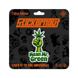 Wasserfester Vinyl-Aufkleber | Meine Mr. Green | Sarkastischer Erwachsenen Humor - Laptop Aufkleber, Becher Aufkleber