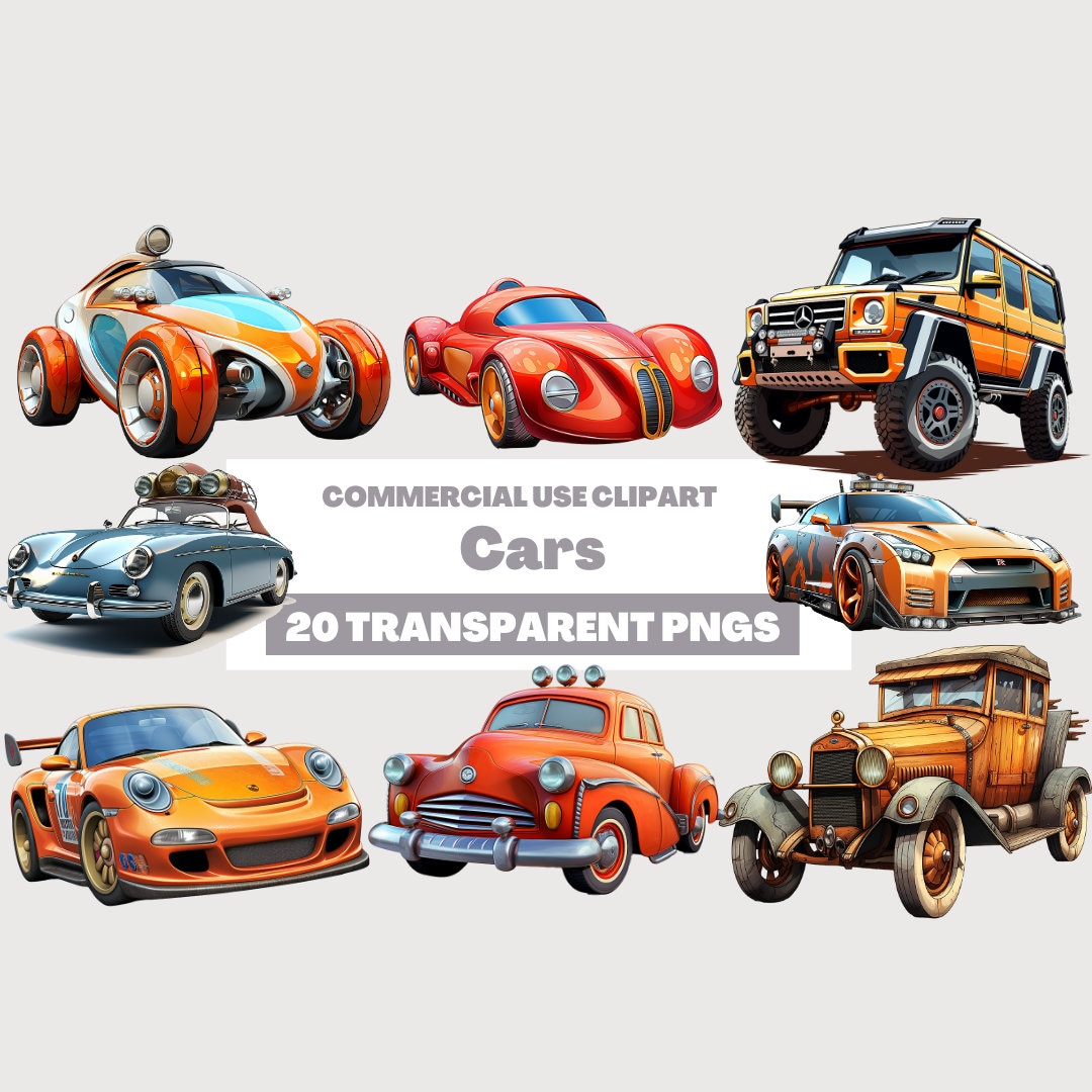 Cars PNG, Clipart Bundle, Cars Illustrations, Cars Clipart, Clipart for ...