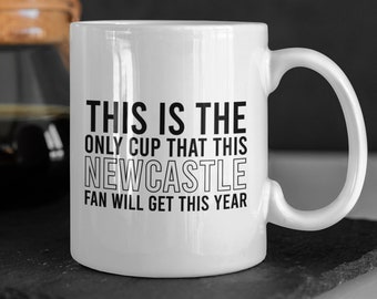 Newcastle, Newcastle mug, Newcastle gift, football gift, love, love gift, love mug
