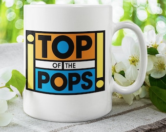 top of the pops mug