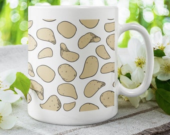 Crisp Pattern, Crisp Gift, Crisp Mug, Crisp Present, Walkers, Ready Salted, Smoky Bacon