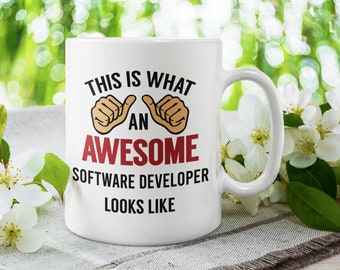 Gift for Software Developer, Software Developer Present, Funny Software Developer, Office gift