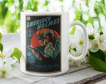 Regalo de Sherlock Holmes, regalo para fans de Sherlock, película clásica de Sherlock