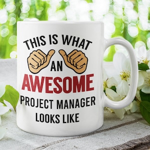 Gift for Project Manager, Project Manager Present, Funny Project Manager, Office gift