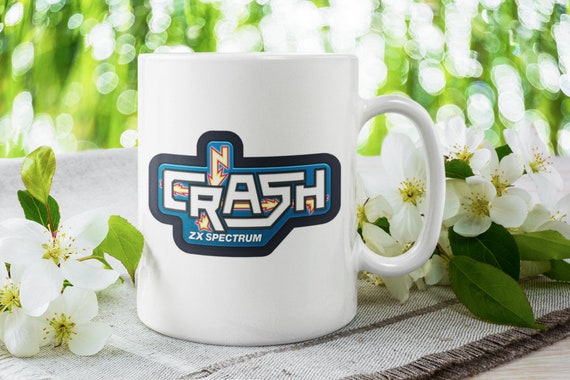 Gift for Spectrum Fan, Crash Magazine Gift, Spectrum Fanatic