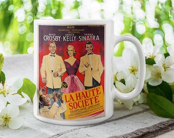 Taza La Haute Société – Elegante diseño francés, 325 ml (11 oz) – Tarifas de importación de EE. UU. prepagadas