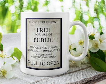 Police Box-mok – wie inspireerde cadeau