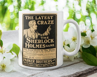 Regalo de Sherlock Holmes, regalo para fans de Sherlock, película clásica de Sherlock