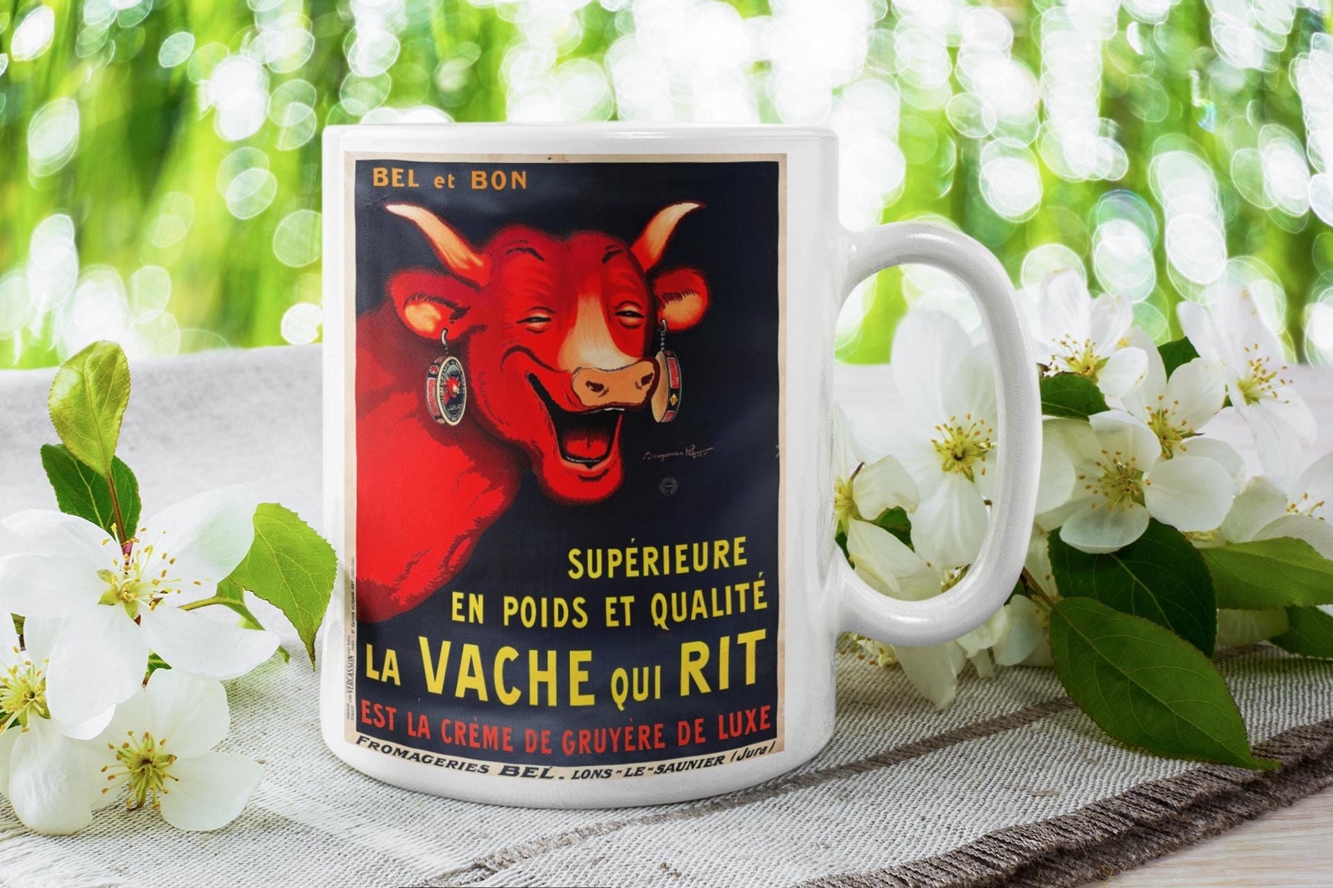 La Vache Qui Rit (1927) Mug – the Laughing Cow Vintage French