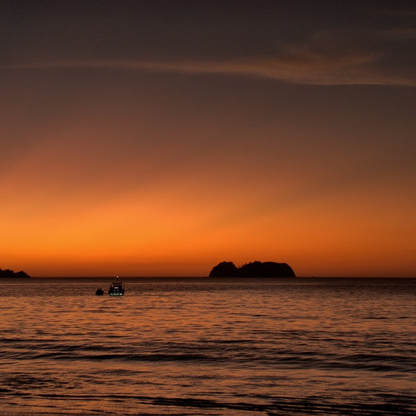 Crimson Skies: Playa Hermosa Sunset - Digital Download